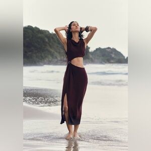 Zara Cut out dress NWT